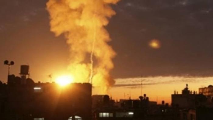 طائرات العدو الصهيونى تقصف مواقع للمقاومة في قطاع غزة