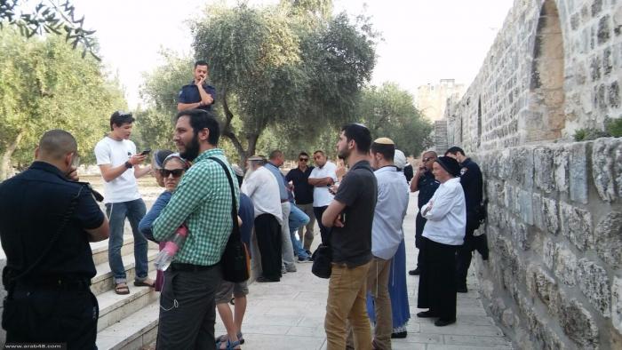 735 مستوطن اقتحموا باحات المسجد الأقصى المبارك