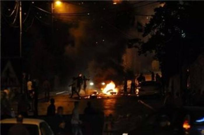 زجاجات حارقة باتجاه محطة وقود قرب مستوطنة معالية ادوميم