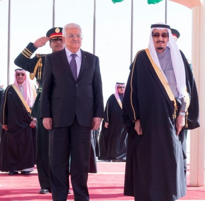 الرئيس عباس والملك السعودي