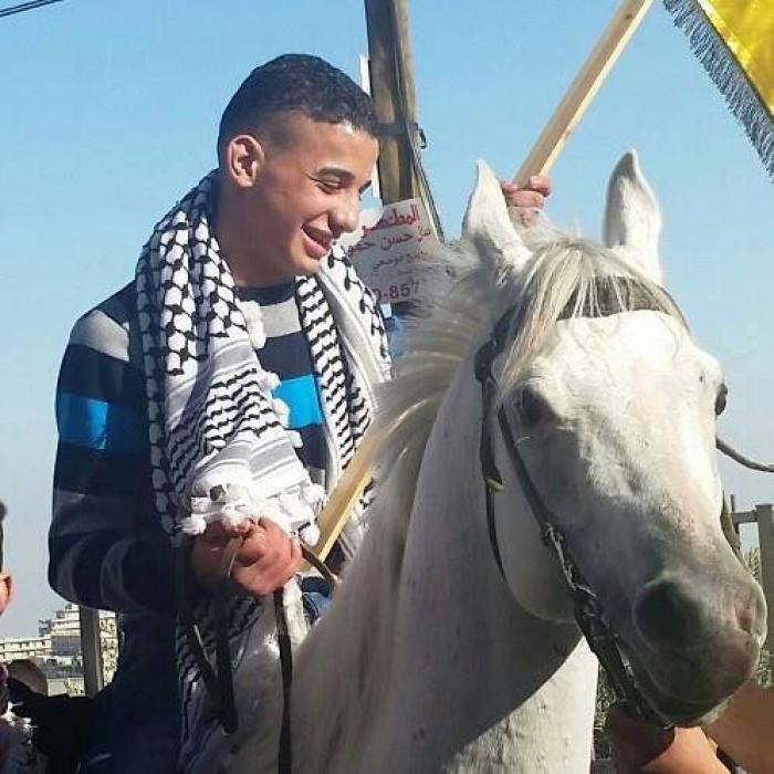 استشهاد الطفل  أيمن العباسي برصاص قوات الإحتلال بمدينة القدس
