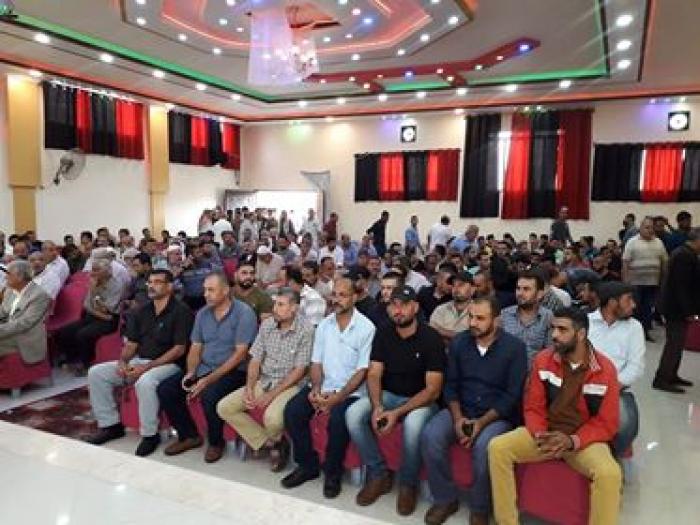 بالصور : مراسم صلح عشائري بإشراف كتائب الأقصى  "لواء العامودي"