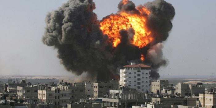 إصابة مواطن في قصف لمنطقة الواحة شمال قطاع غزة