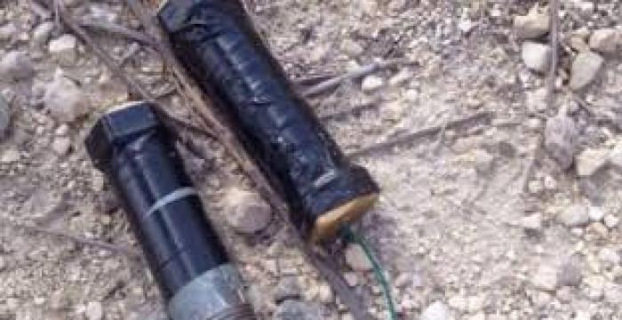 العثور على عبوة أنبوبية شمال بيت لحم
