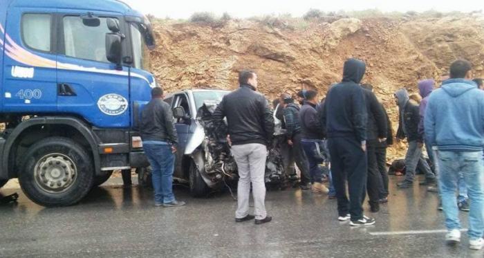 وفاه مواطن و15 إصابة جراء حادث سير مروع بطريق وادي النار شرق بيت لحم