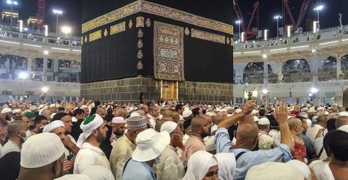 الحجاج يبدأون أول مناسك الحج