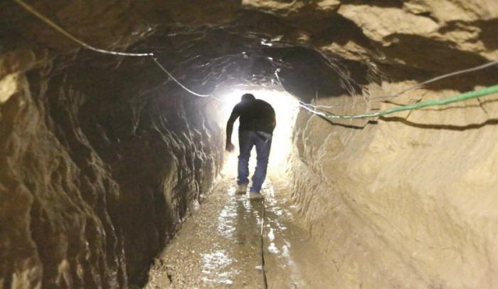 منظومة أنفاق حديدية متطورة على الحدود مع غزة