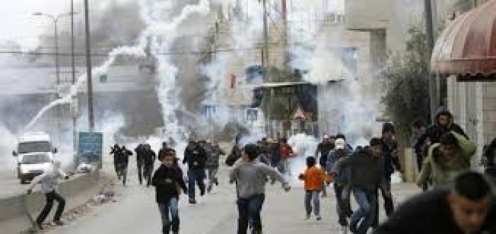 إصابات بالاختناق في صفوف طلبة المدارس بالقدس المحتلة
