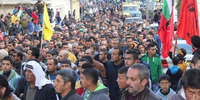 عناتا تشيع جثمان شهيدها السلايمة
