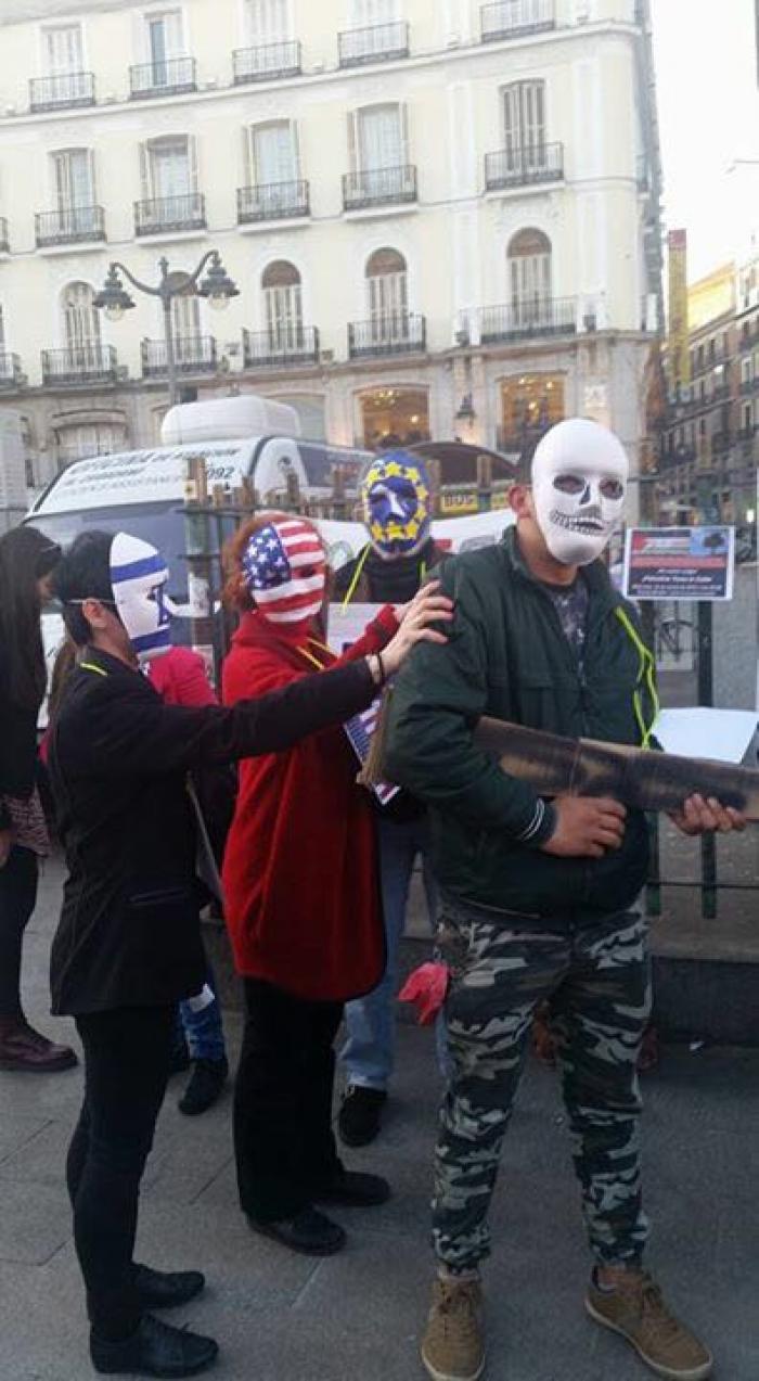  ابناء وكودار «فتح» يحتفلون بذكرى الأرض فى مدريد