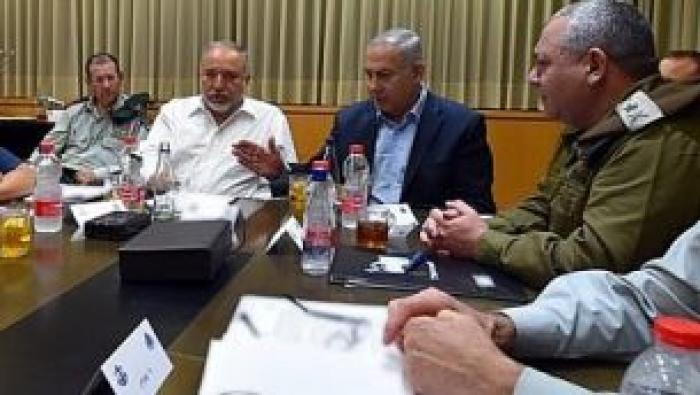 مشاورات امنية مكثفة برئاسة نتنياهو وليبرمان بشأن الأوضاع في غزة