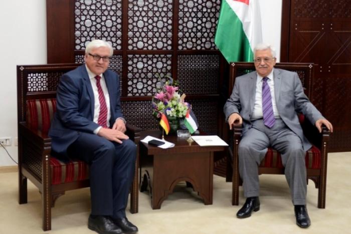 الرئيس الفلسطيني ووزير خارجية ألمانيا