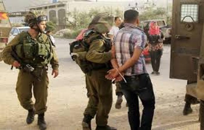 الاحتلال يعتقل 11 مواطنا من الضفة