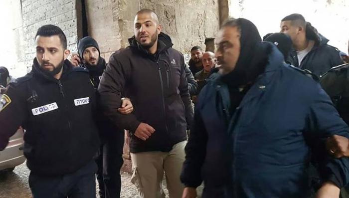 اعتقال الحارس في المسجد الأقصى فادي عليان