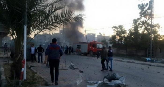 بالفيديو وصور : عشرات الاصابات بينهم خطيرة جراء انفجار شمال قطاع غزة