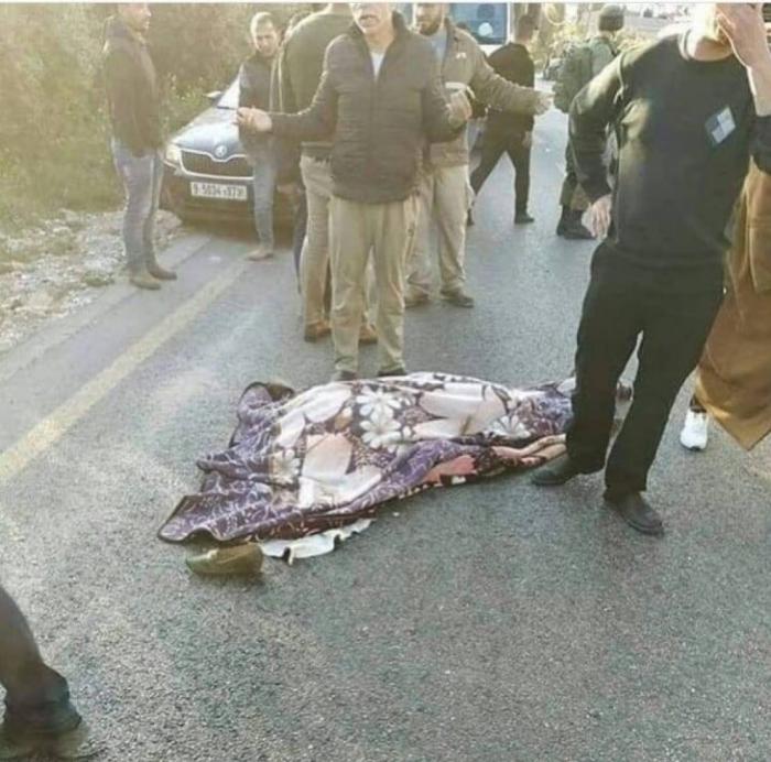 بالصور : إستشهاد المعلمة فاطمة سليمان جراء دهسها من قبل مستوطن في بلدة تقوع