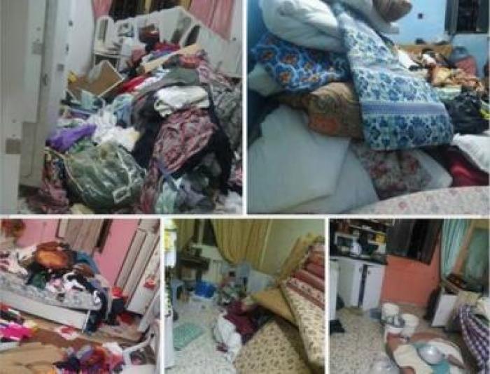 ما خلفه الاحتلال بعد اقتحامه المنزل