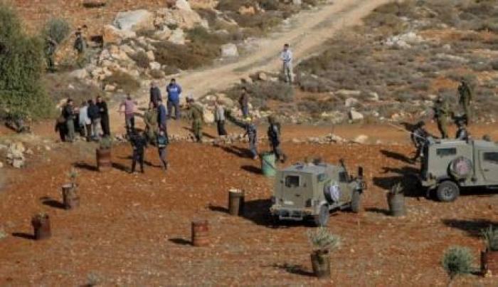 ثلاثة أوامر عسكرية صهيونية للاستيلاء على أراض في محافظة بيت لحم