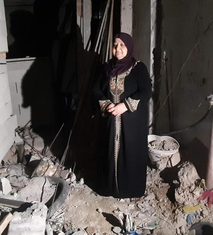الاحتلال يهدم منزل خنساء فلسطين إم ناصر حميد للمرة الخامسة