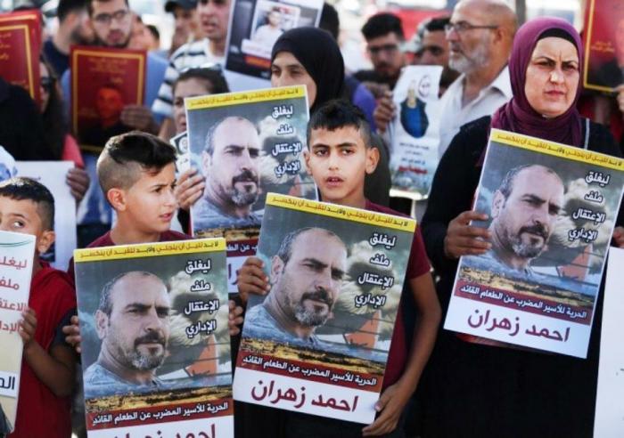 لليوم الـ (87) على التوالي.. الأسير أحمد زهران يواصل إضرابه عن الطعام