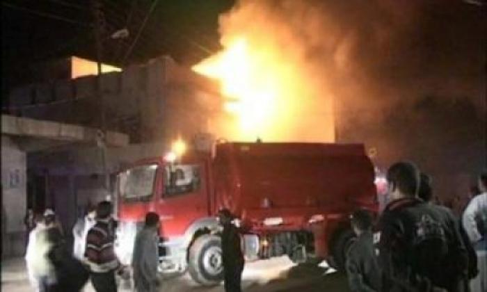 قطعان المستوطنون يحرقون منزلاً جنوب مدينة جنين