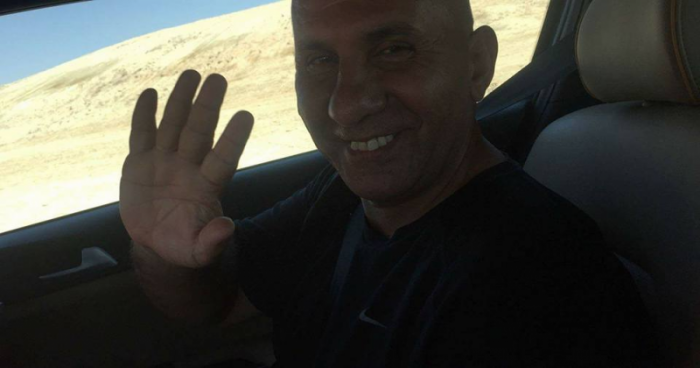  القيادي في حركة فتح جمال أبو الليل يتنفس الحرية بعد إعتقالة من قبل الإحتلال الصهيوني