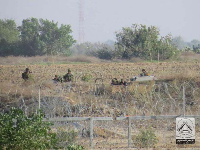الاحتلال يزعم استهدافه خلية قنص على حدود قطاع غزة شرق البريج