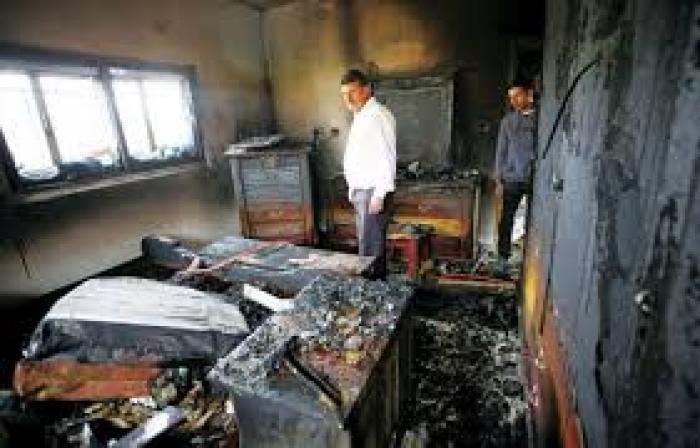 بنفس طريقة حرق منزل الدوابشة.. حرق منزل في دوما