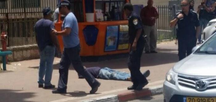 اصابة مستوطنة صهيونية في الرملة