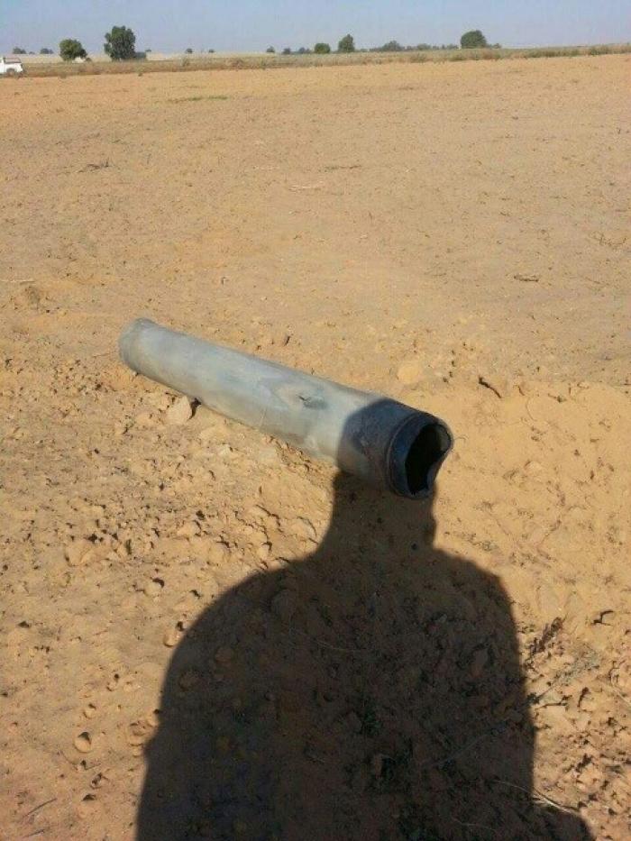صواريخ سقطت في أشكول2